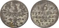 Brandenburg-Preußen 6 Pfennig Friedrich I. 1701-1713 -