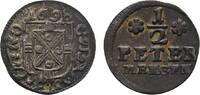 Trier, Erzbistum 1/2 Petermännchen Johann Hugo von Orsbeck 1676-1711 -
