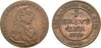 Mainz, Erzbistum Cu 1/4 Kreuzer Friedrich Karl Joseph 1774-1802 -