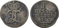Hessen-Kassel 2 Albus Friedrich II. 1760-1785 -