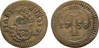Münster, Stadt Cu Pfennig -