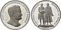 Sachsen-Weimar-Eisenach Zinnmedaille Carl August 1775-1828 -