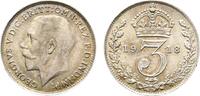 Großbritannien Threepence George V. 1910-1936 -