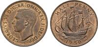 Großbritannien Halfpenny George VI. 1936-1952 -