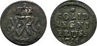 Brandenburg-Preußen Schilling Friedrich Wilhelm I. 1713-1740 -