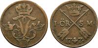 Schweden Cu Öre Friedrich I. 1720-1751 -