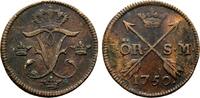 Schweden Cu Öre Friedrich I. 1720-1751 -