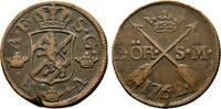 Schweden Cu 2 Öre Adolf Friedrich 1751-1771 -