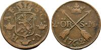 Schweden Cu 2 Öre Adolf Friedrich 1751-1771 -
