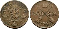 Schweden Cu 2 Öre Adolf Friedrich 1751-1771 -