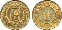Dänemark Skilling Rigsmont Christian IX. 1863-1906 -