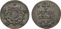 Lippe-Detmold 4 Pfennig Ludwig Heinrich Adolf 1782-1789 -