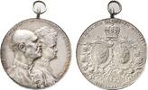 Braunschweig-Calenberg-Hannover Tragbare Medaille Ernst August (Wilhelm Adolf Georg Friedrich) *1845, +1923, einziger Sohn König Georg V -