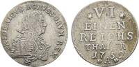 Brandenburg-Preußen 1/6 Taler Friedrich II. 1740-1786 -