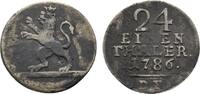Hessen-Kassel 1/24 Taler Wilhelm IX. 1785-1803 -