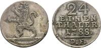 Hessen-Kassel 1/24 Taler Wilhelm IX. 1785-1803 -
