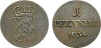 Bayern Cu Pfennig Ludwig I. 1825-1848 -