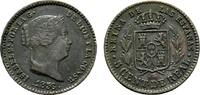 Spanien Cu 5 Centesimos Isabel II. 1833-1868 -