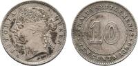 Malaysia (Strait Settlements) 10 Cents Victoria 1837-1901 -