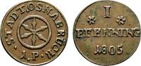 Osnabrück, Stadt Cu Pfennig -