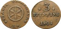 Osnabrück, Stadt Cu 3 Pfennig -