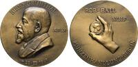 Numismatiker Bronzemedaille Grünthal, Hugo *1869, Inhaber der Münzenhandlung Robert Ball -
