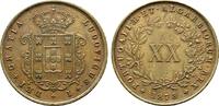 Portugal Cu 20 Reis Luis I. 1861-1889 -