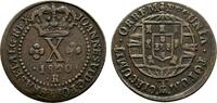 Brasilien Cu 10 Reis Joao VI. 1818-1822 -