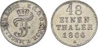 Mecklenburg-Schwerin 1/48 Taler Friedrich Franz II. 1842-1883 -