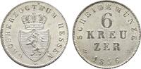 Hessen-Darmstadt 6 Kreuzer Ludwig II. 1830-1848 -