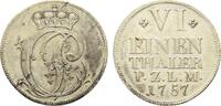 Pfalz-Birkenfeld-Zweibrücken 1/6 Taler Christian IV. 1735-1775 -