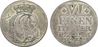 Pfalz-Birkenfeld-Zweibrücken 1/6 Taler Christian IV. 1735-1775 -