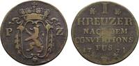 Pfalz-Birkenfeld-Zweibrücken Cu Kreuzer Christian IV. 1735-1775 -