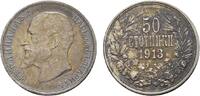 Bulgarien 50 Stotinki Ferdinand I. von Coburg 1887-1918 -