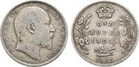 Großbritannien-Britisch-Indien Rupee Edward VII. 1901-1910 -