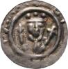 Kempten, Abtei Brakteat Heinrich II./III. 1197-1224 -
