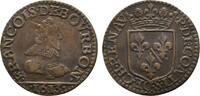 Frankreich-Chateau-Renaud Double Liard Francois de Bourbon 1605-1614 -