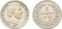 Niederlande-Königreich 5 Cent Wilhelm III. 1849-1890 -