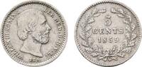 Niederlande-Königreich 5 Cent Wilhelm III. 1849-1890 -