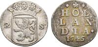 Niederlande-Holland, Provinz 2 Stuiver -