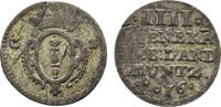 Brandenburg-Preußen 4 Pfennig 1676 CS Berlin Friedrich Wilhelm 1640-1688 Schrötlingsfehler, sehr schön