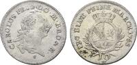 Baden-Durlach 10 Kreuzer Karl Friedrich 1738-1806 -