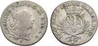Baden-Durlach 10 Kreuzer Karl Friedrich 1738-1806 -