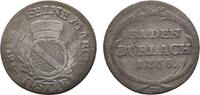 Baden-Durlach 2 1/2 Kreuzer Karl Friedrich 1738-1806 -