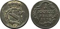 Baden-Durlach Cu Kreuzer Karl Friedrich 1738-1806 -