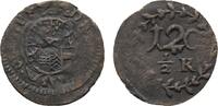 Pfalz-Neuburg Kipper Cu 1/2 Kreuzer Wolfgang Wilhelm 1614-1653 -