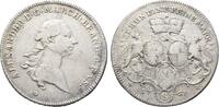 Brandenburg-Ansbach Taler Christian Friedrich Karl Alexander 1757-1791 -