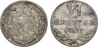 Baden-Durlach 6 Kreuzer Karl Friedrich 1738-1806 -