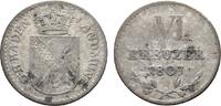 Baden-Durlach 6 Kreuzer Karl Friedrich 1806-1811 -