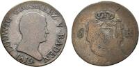 Baden-Durlach 6 Kreuzer Ludwig 1818-1830 -